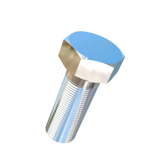 Titanium 1-1/8-12 X 3 inch UNF Allied Titanium Hex Head Bolt (No Dimple)